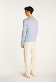 Merino wool crew neck sweater - Erin