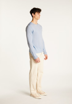 Merino wool crew neck sweater - Erin