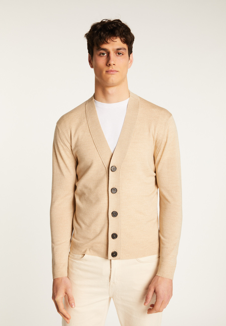 Merino wool cardigan - Eugene