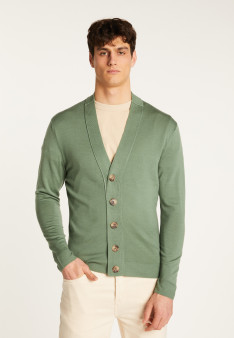 Merino wool cardigan - Eugene