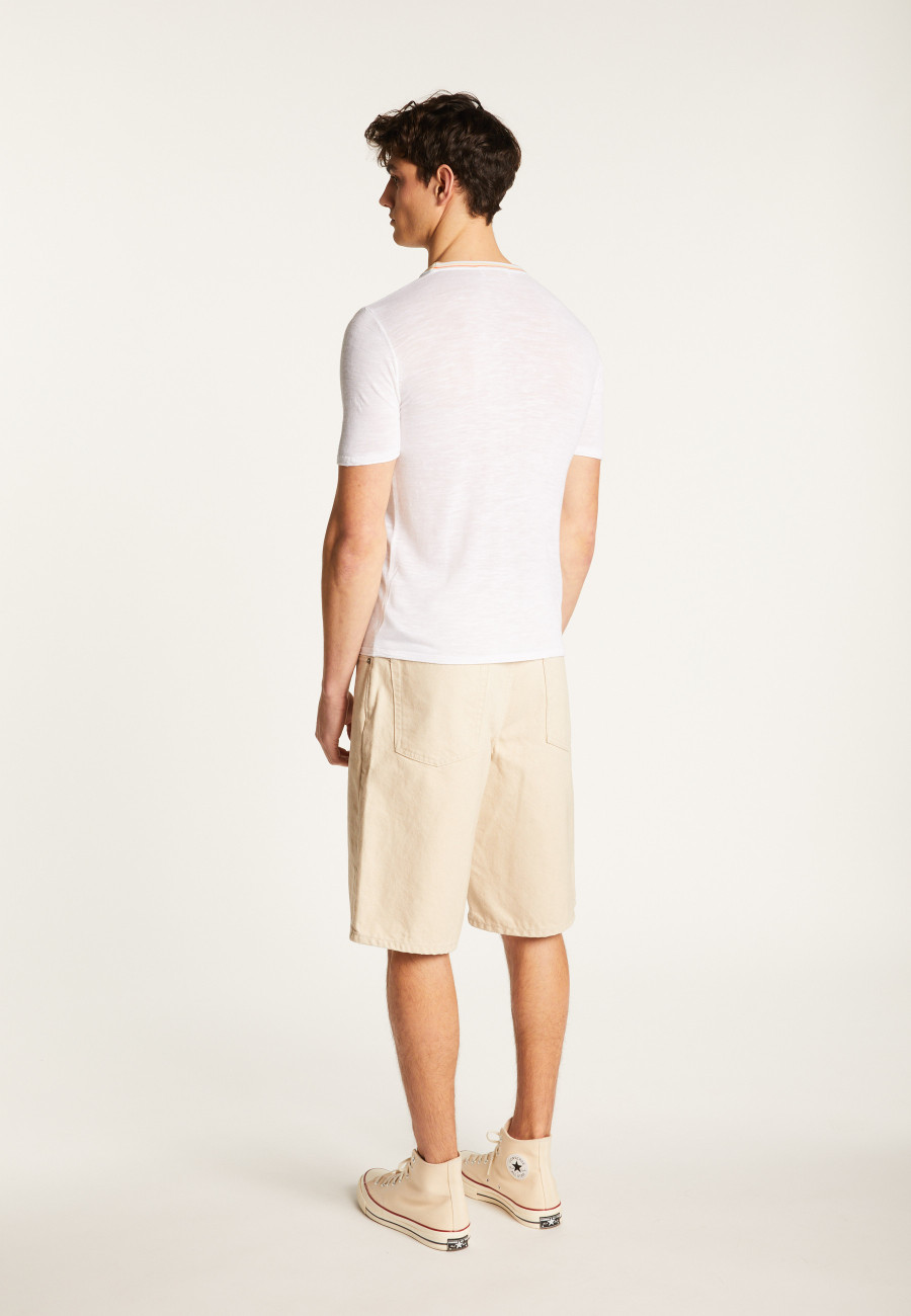 Wool Blend T-Shirt - Mauro