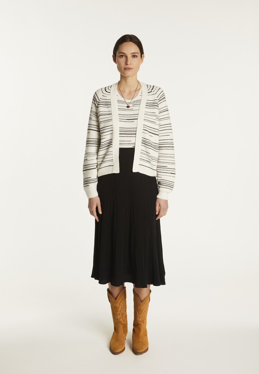 Striped cotton vest - Darcy