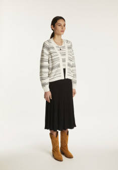 Striped cotton vest - Darcy