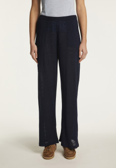 Flamed linen pants - Debora