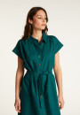 Long sleeve linen dress - Emy