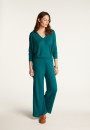 Flamed linen pants - Debora
