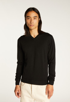 Merino wool long sleeve sweater - Elmo