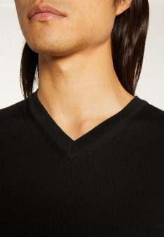 Merino wool long sleeve sweater - Elmo