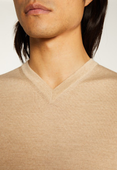 Merino wool long sleeve sweater - Elmo
