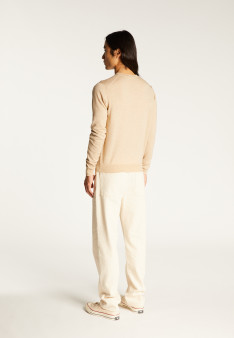Merino wool long sleeve sweater - Elmo