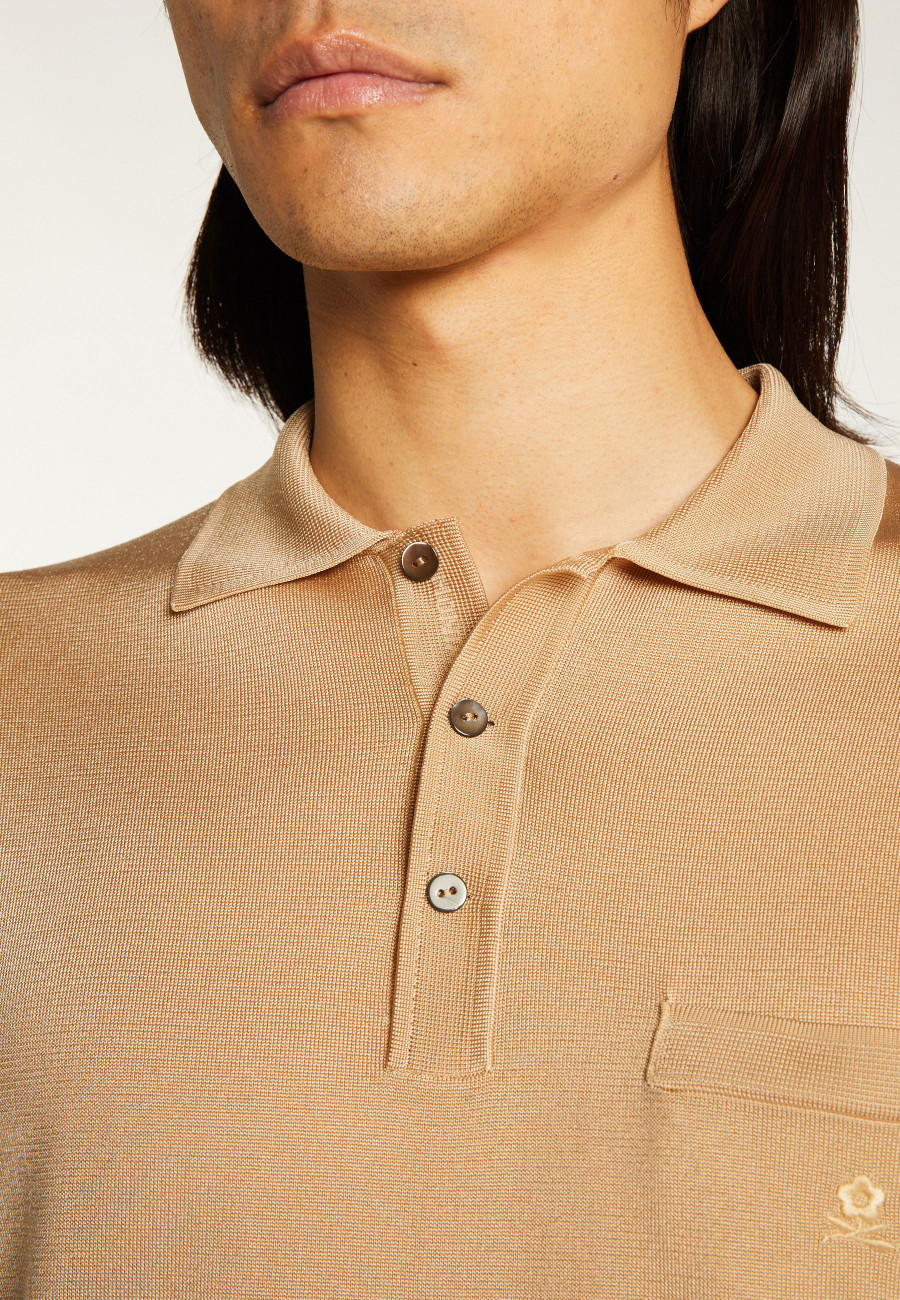 Polo shirt made of Fil lumière - Vadim