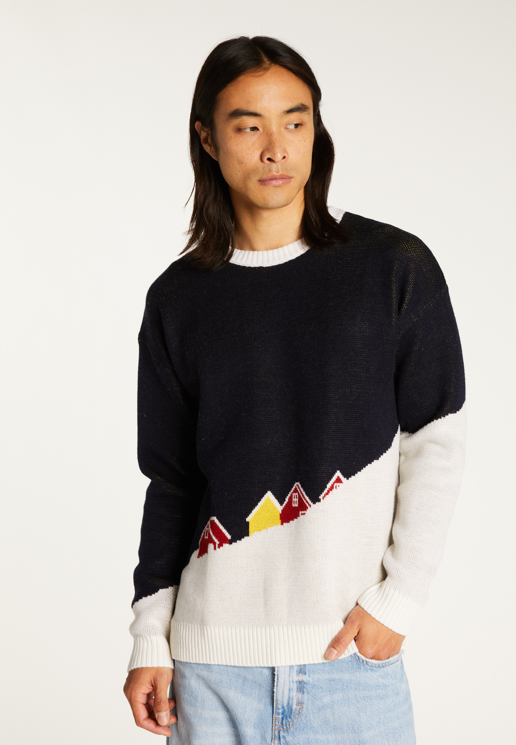 graphic sweater