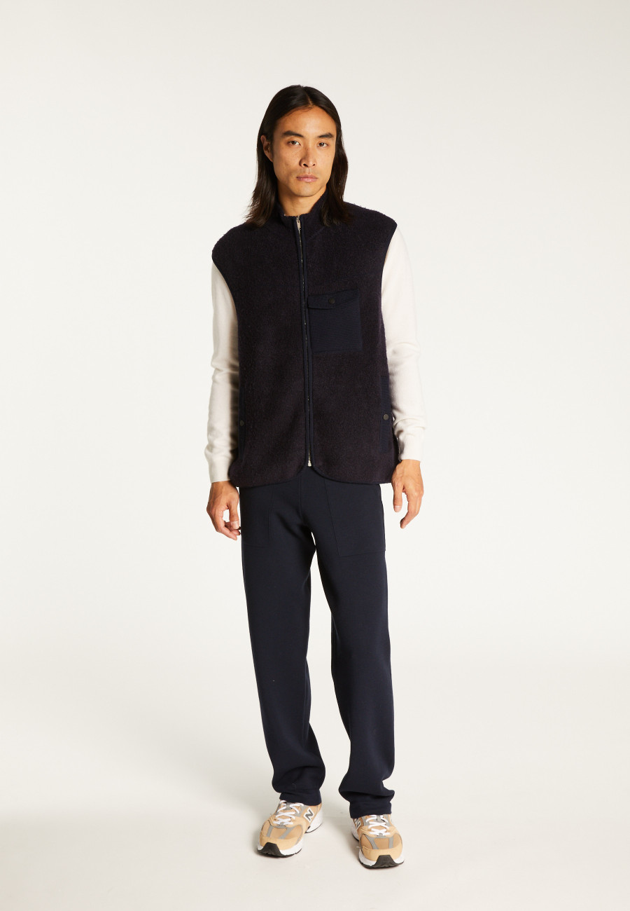 Sleeveless wool jacket - Siegfried