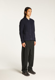 Zip cotton jacket with pockets - Dalil