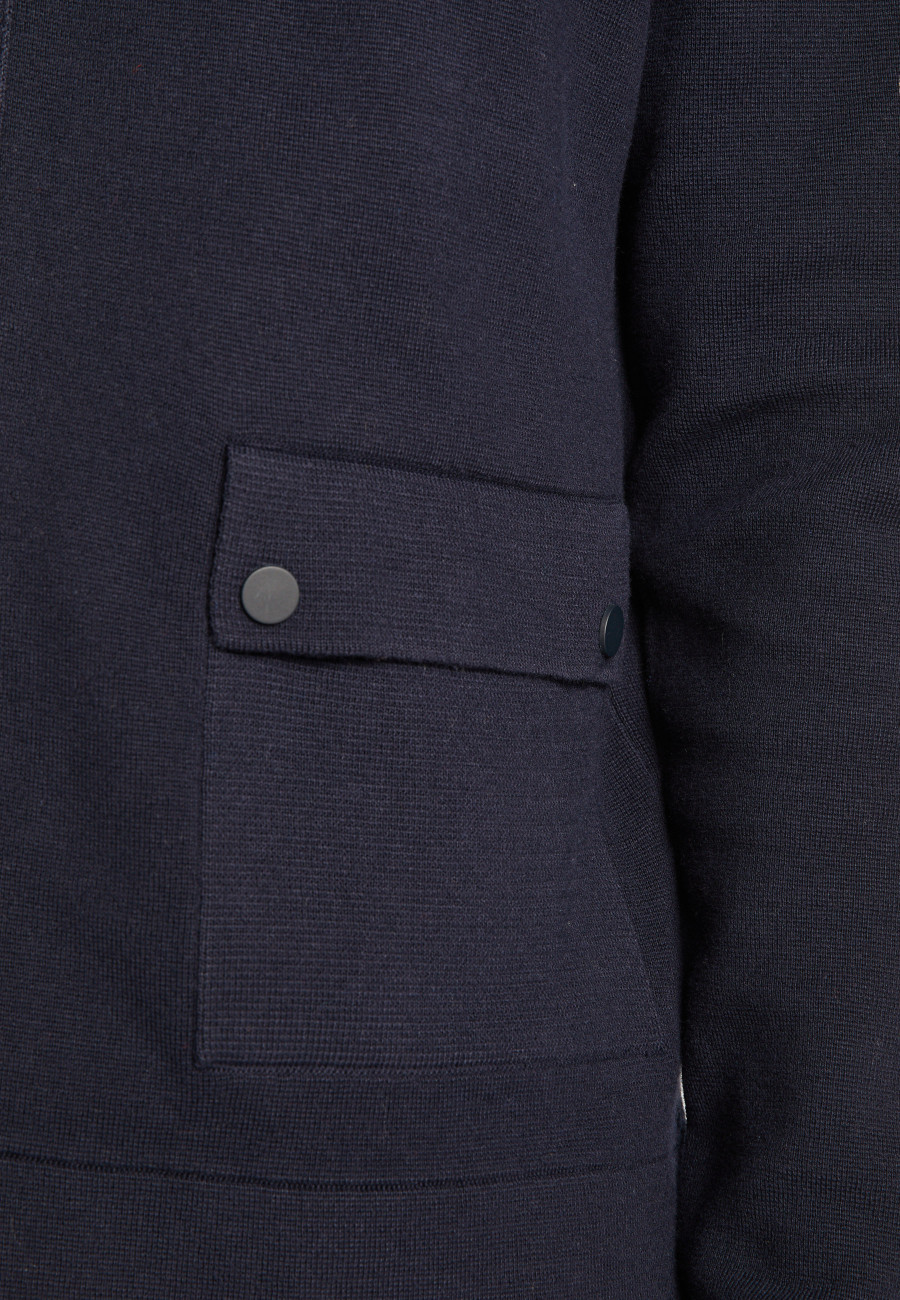 Zip cotton jacket with pockets - Dalil