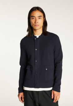 Zip cotton jacket with pockets - Dalil
