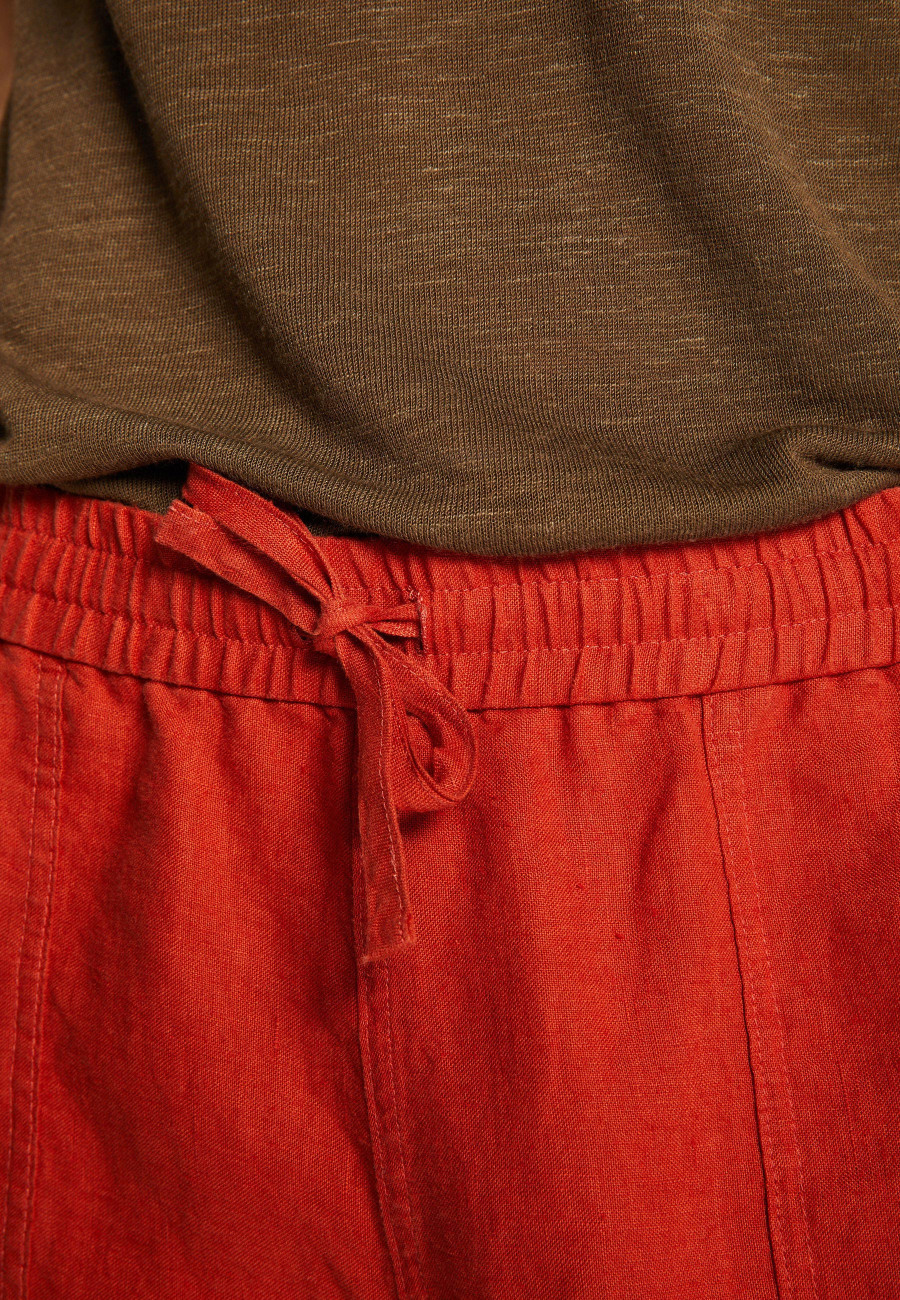 Linen pocket shorts - Diego