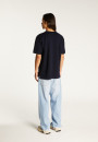Loose t-shirt with pocket in merino wool - Florentin