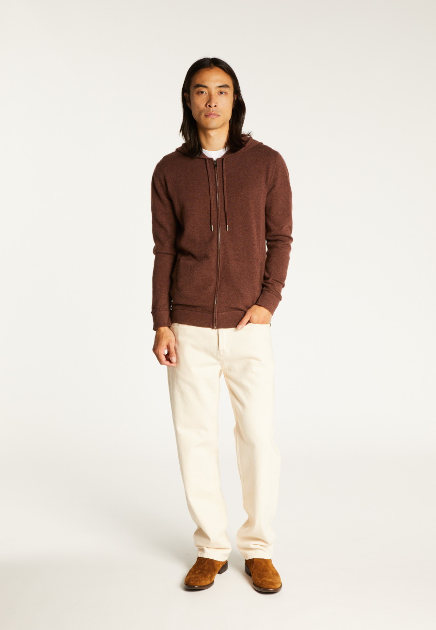 Cashmere Zip Hoodie - Emilien