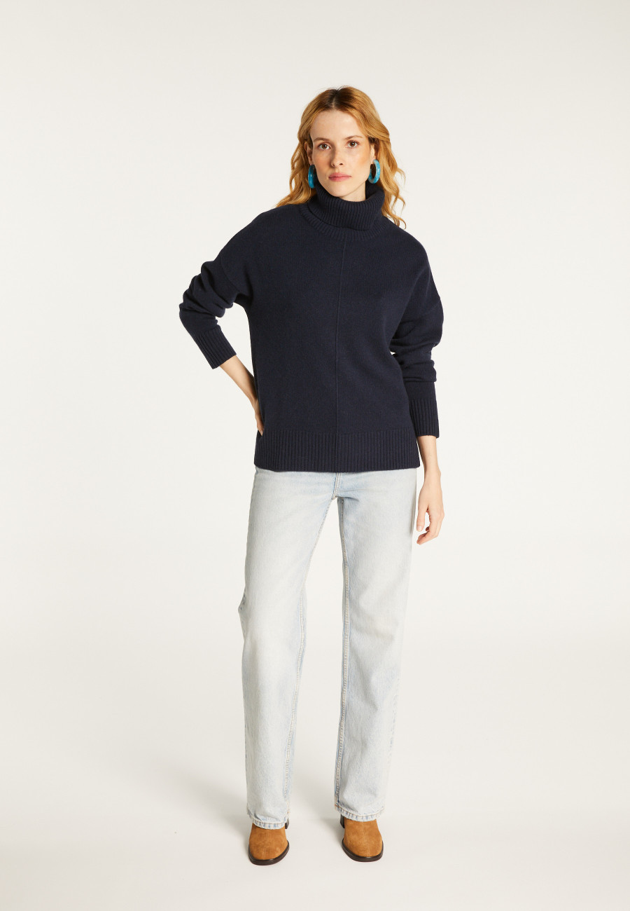 3-ply cashmere turtleneck sweater - Adena