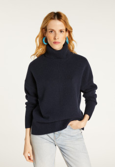 3-ply cashmere turtleneck sweater - Adena