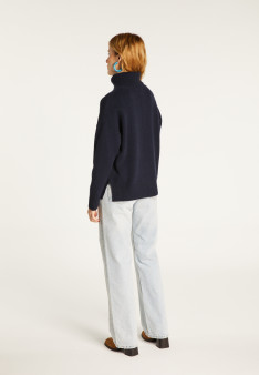 3-ply cashmere turtleneck sweater - Adena