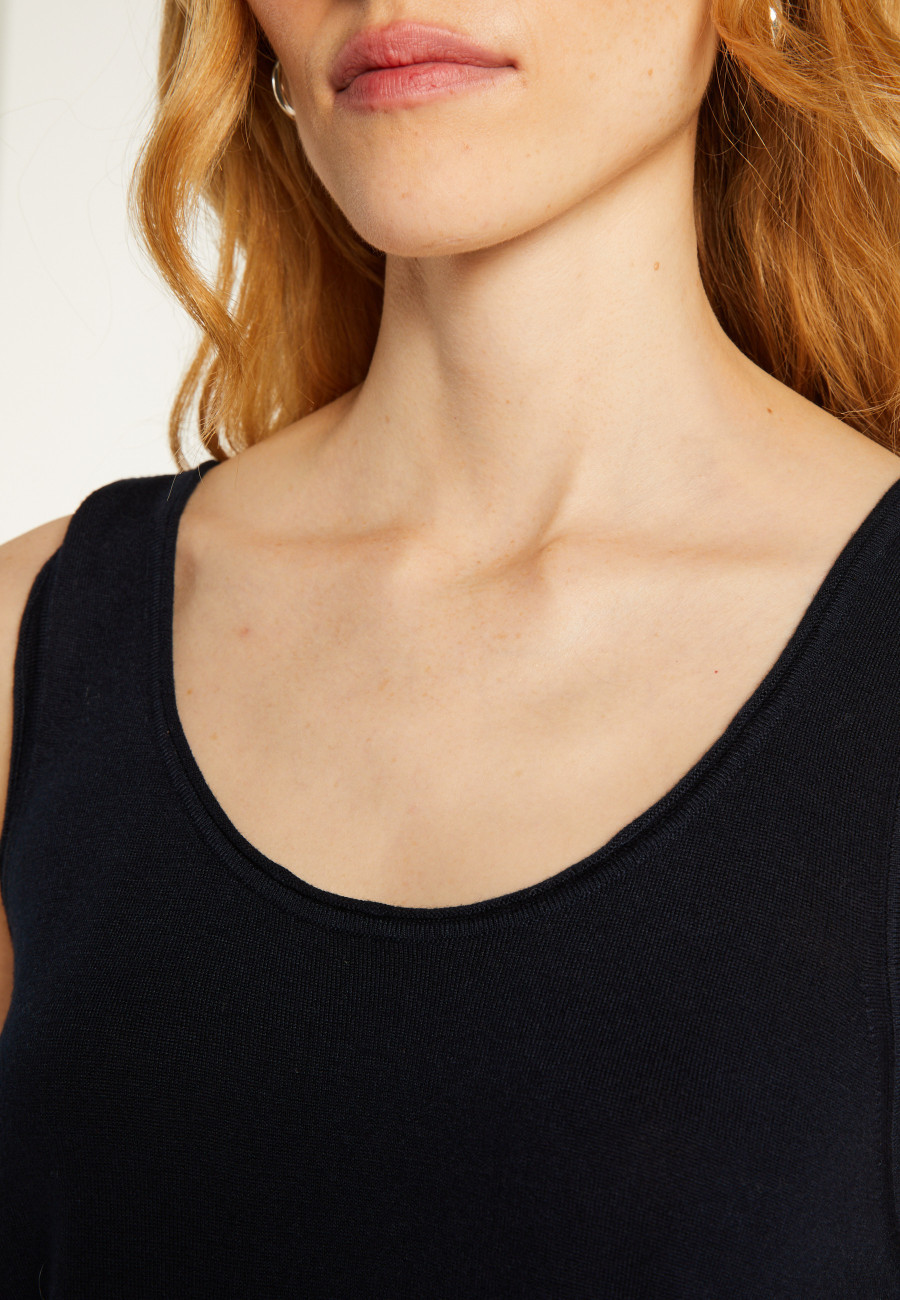 Bamboo cashmere tank top - Aetim Bamboo cashmere tank top - Aetim