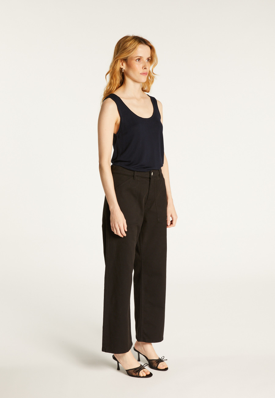 Bamboo cashmere tank top - Aetim Bamboo cashmere tank top - Aetim
