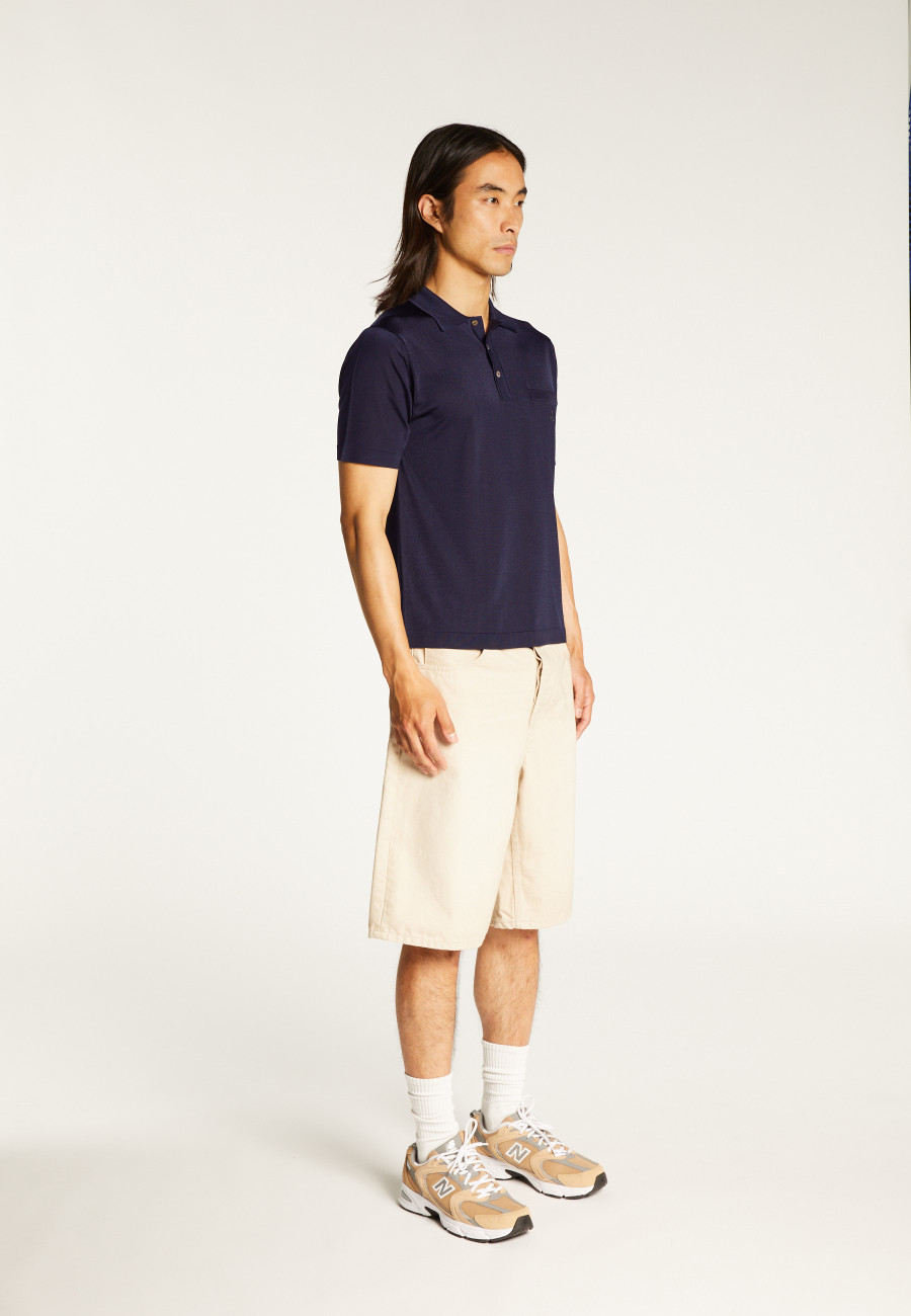 Polo shirt made of Fil lumière - Vadim