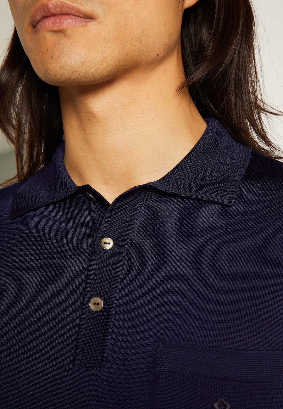 Polo shirt made of Fil lumière - Vadim
