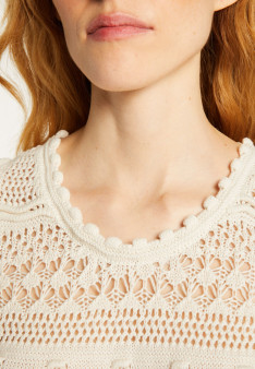 Openwork cotton tank top Danny