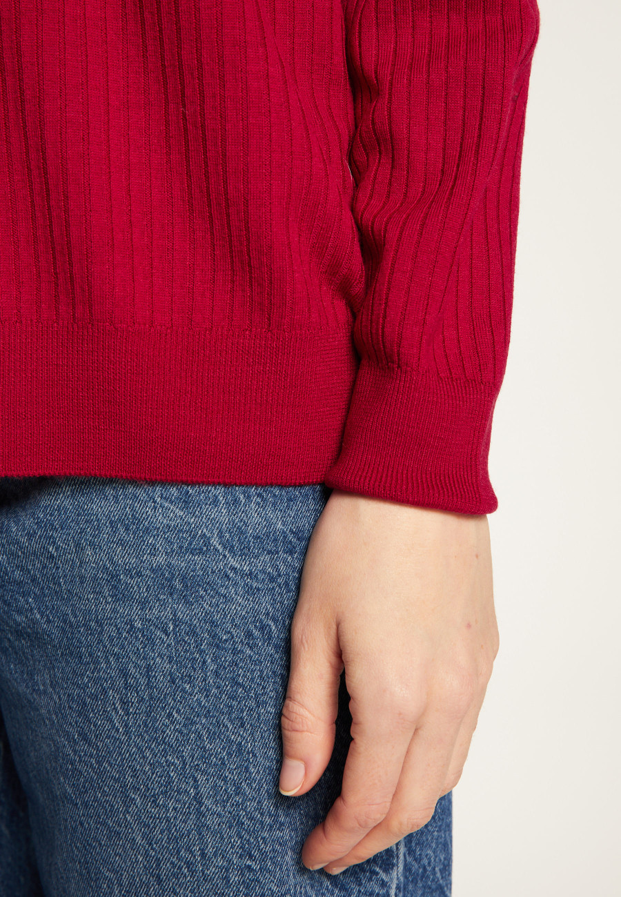 Oversized ribbed jumper - Gladys