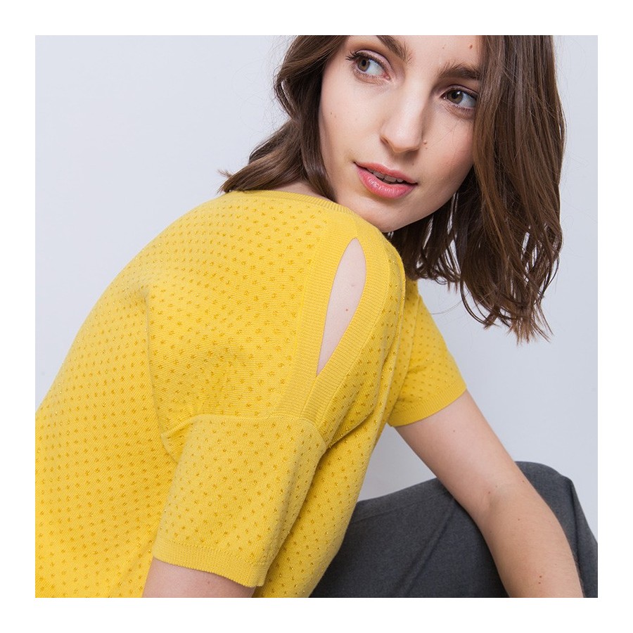 Blouse ample à pois Andrew