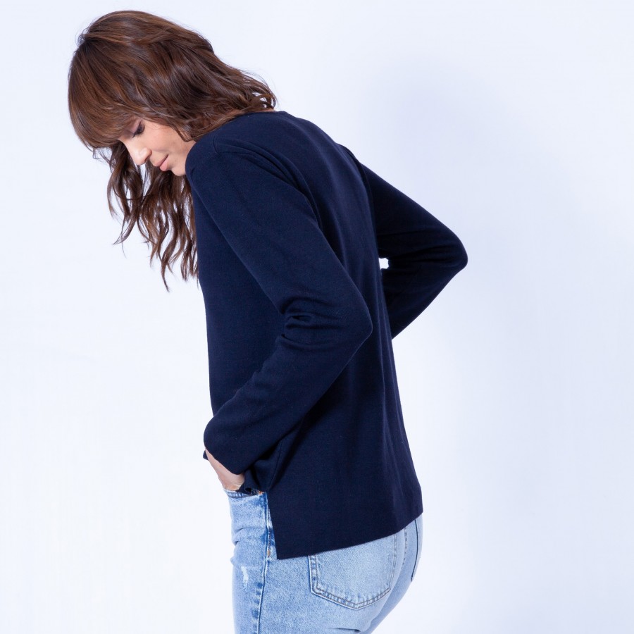 Classic crew-neck sweater - Galia