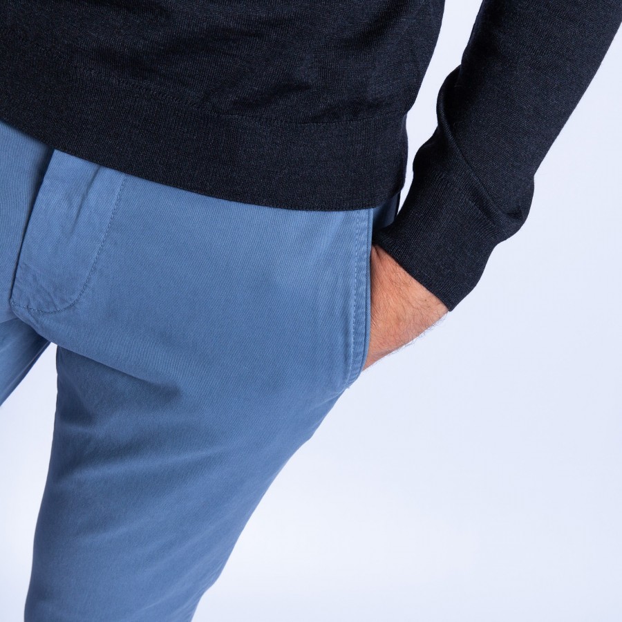 Turtleneck sweater in merino wool - Enzo