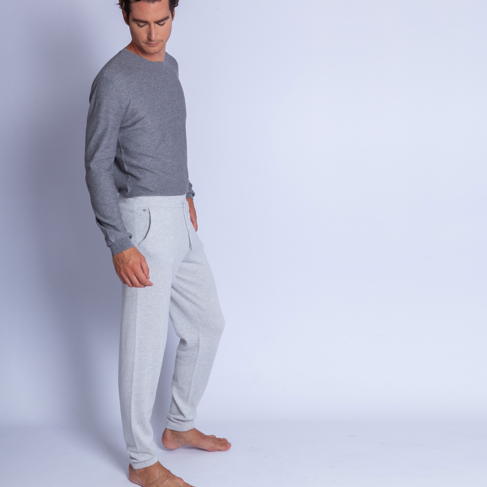 Cashmere trousers – Harvey - Maison Montagut