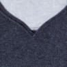 Cashmere jumper with grandad neckline - Henry