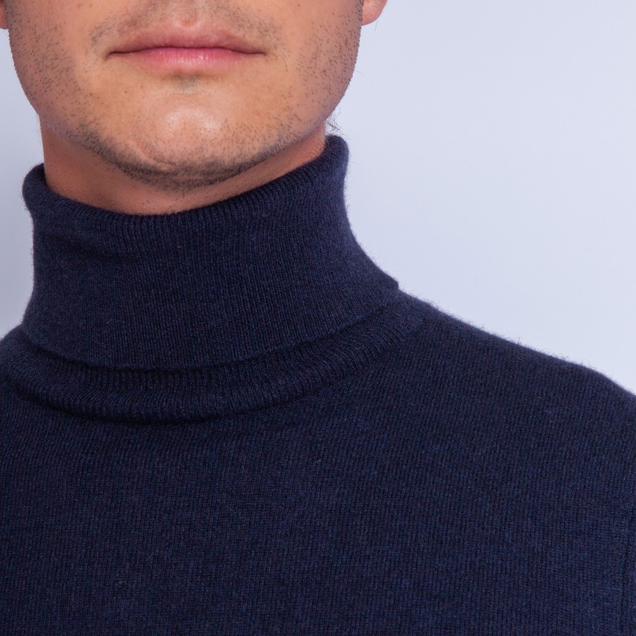Pull col roulé en cachemire Felipe
